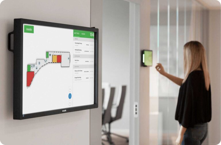 What is a meeting room management system?