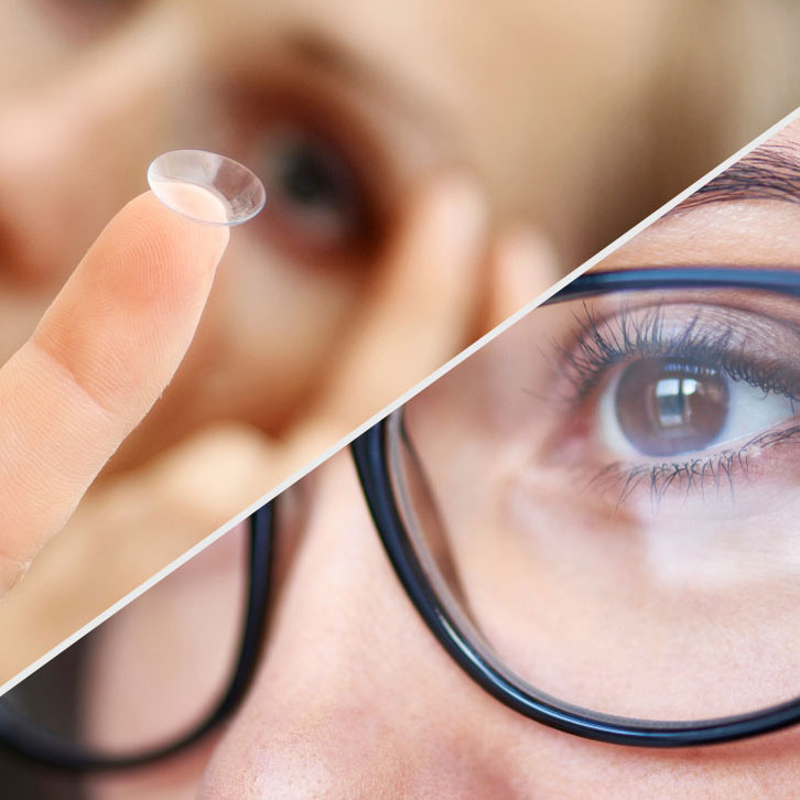 Contact Lenses or Prescription Sunglasses